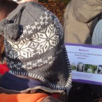 Jeu de piste "Mémoire de quartier": les enfants découvrent l'histoire du Château de Pouilly.