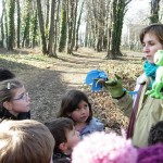 Soanne la libellule et son amie la grenouille