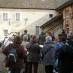 Visite de la cour des anciennes dépendances